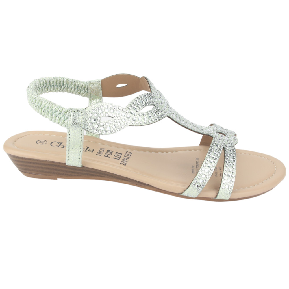 SANDALIAS MUJER CHALADA CALL-16 MENTA CASUAL - 1