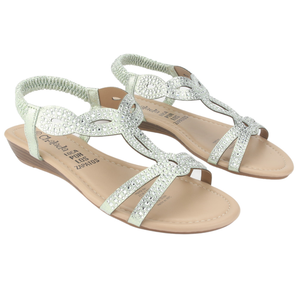 SANDALIAS MUJER CHALADA CALL-16 MENTA CASUAL - 3