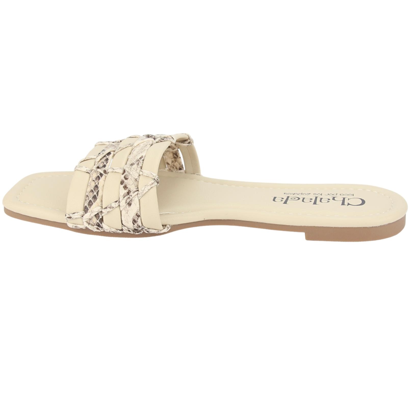 SANDALIAS MUJER CHALADA GRILLO-1 BEIGE CASUAL - 2