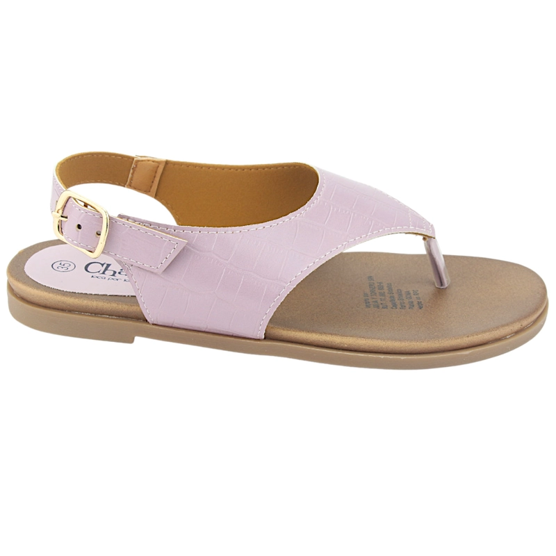 SANDALIAS MUJER CHALADA PRELA-13 LILA CASUAL - 1