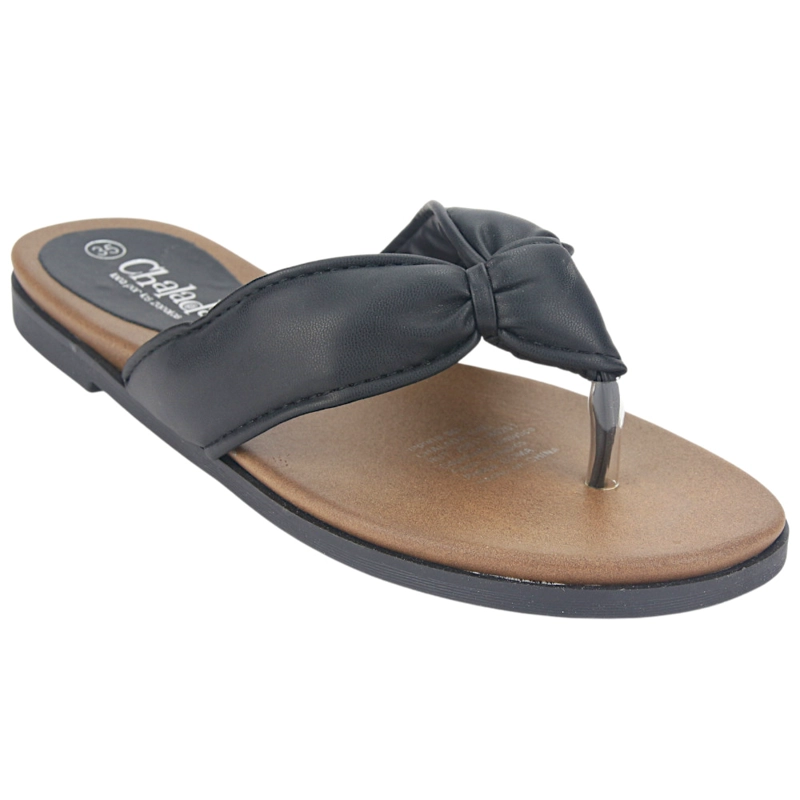 SANDALIAS MUJER CHALADA PRELA-11 NEGRO CASUAL - 3