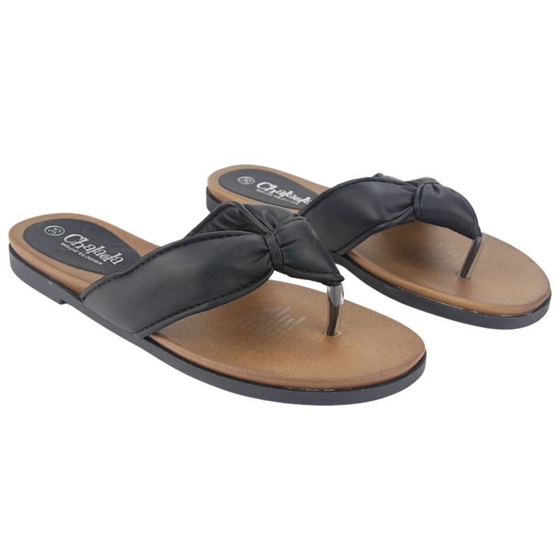 SANDALIAS MUJER CHALADA PRELA-11 NEGRO CASUAL - 4
