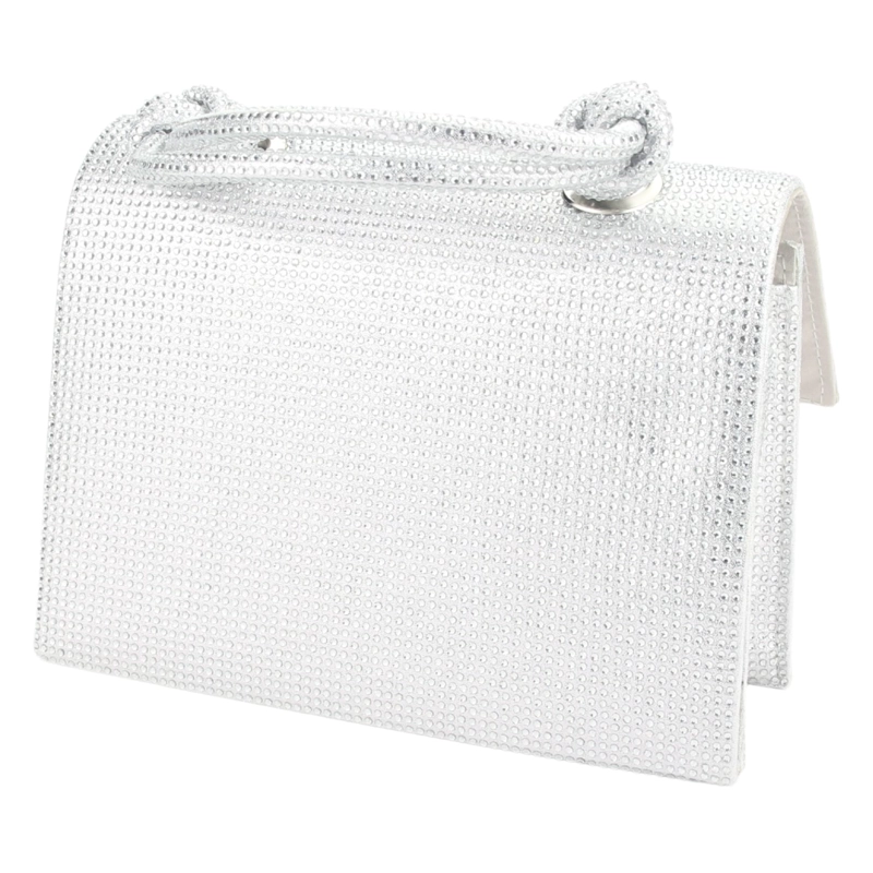 CARTERA PLATEADO MUJER MODA CHALADA - 5