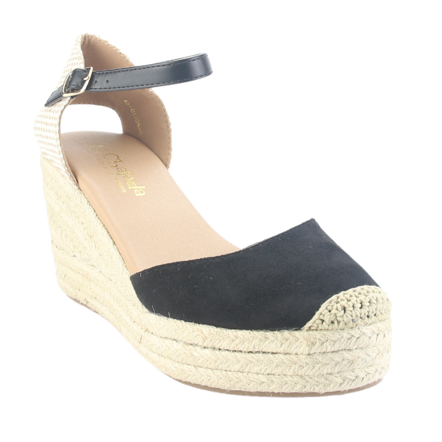 SANDALIAS MUJER CHALADA DIJON-6 NEGRO CASUAL - 3