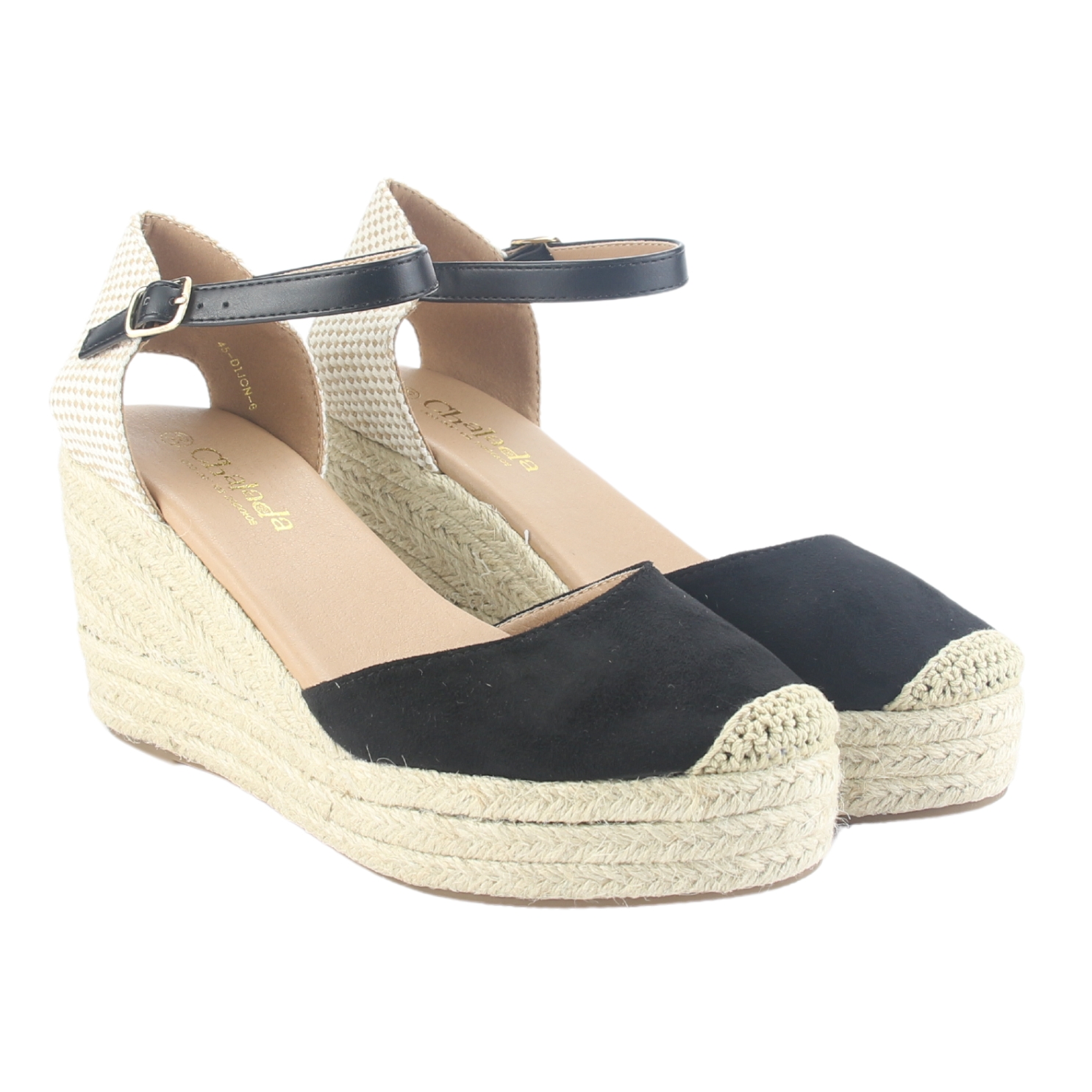 SANDALIAS MUJER CHALADA DIJON-6 NEGRO CASUAL - 5