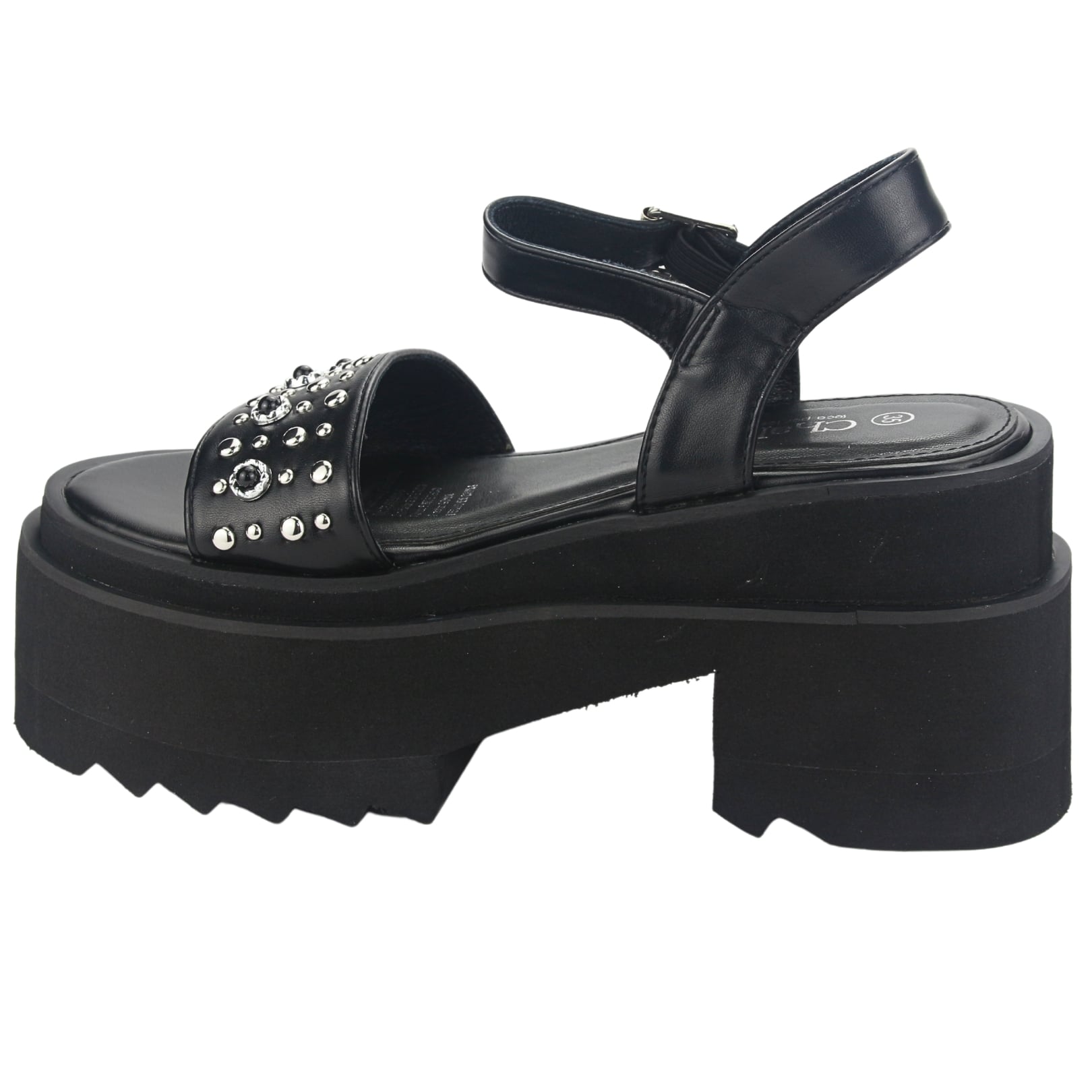 SANDALIAS MUJER CHALADA WURT-5 NEGRO CASUAL - 2