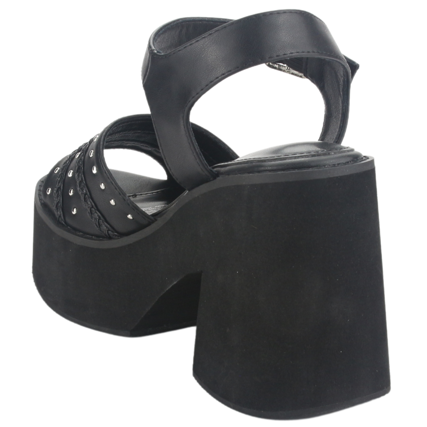 SANDALIAS MUJER CHALADA WAKE-1 NEGRO CASUAL - 4