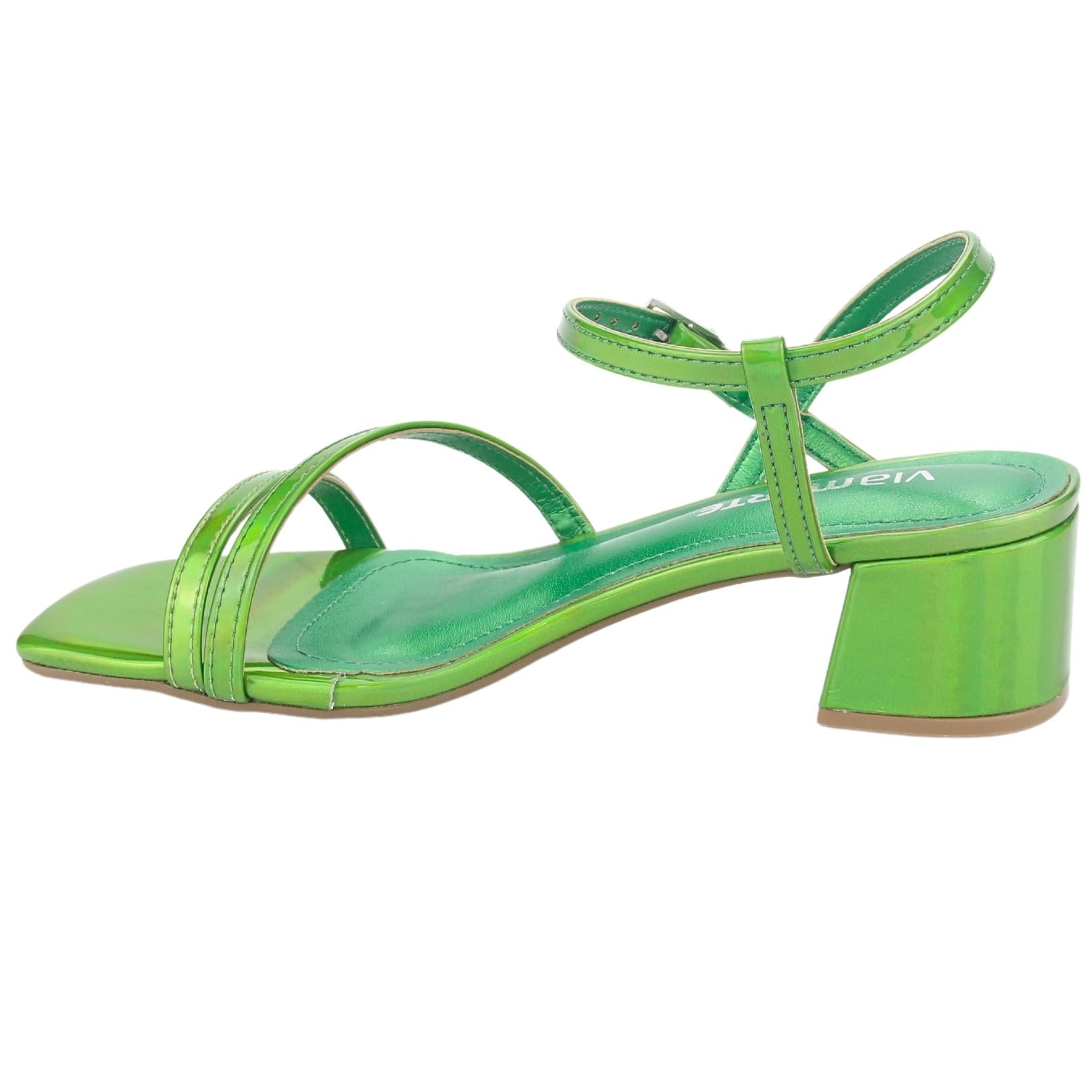 SANDALIAS MUJER VIA MARTE 23-9801 FLORESTA CASUAL - 2