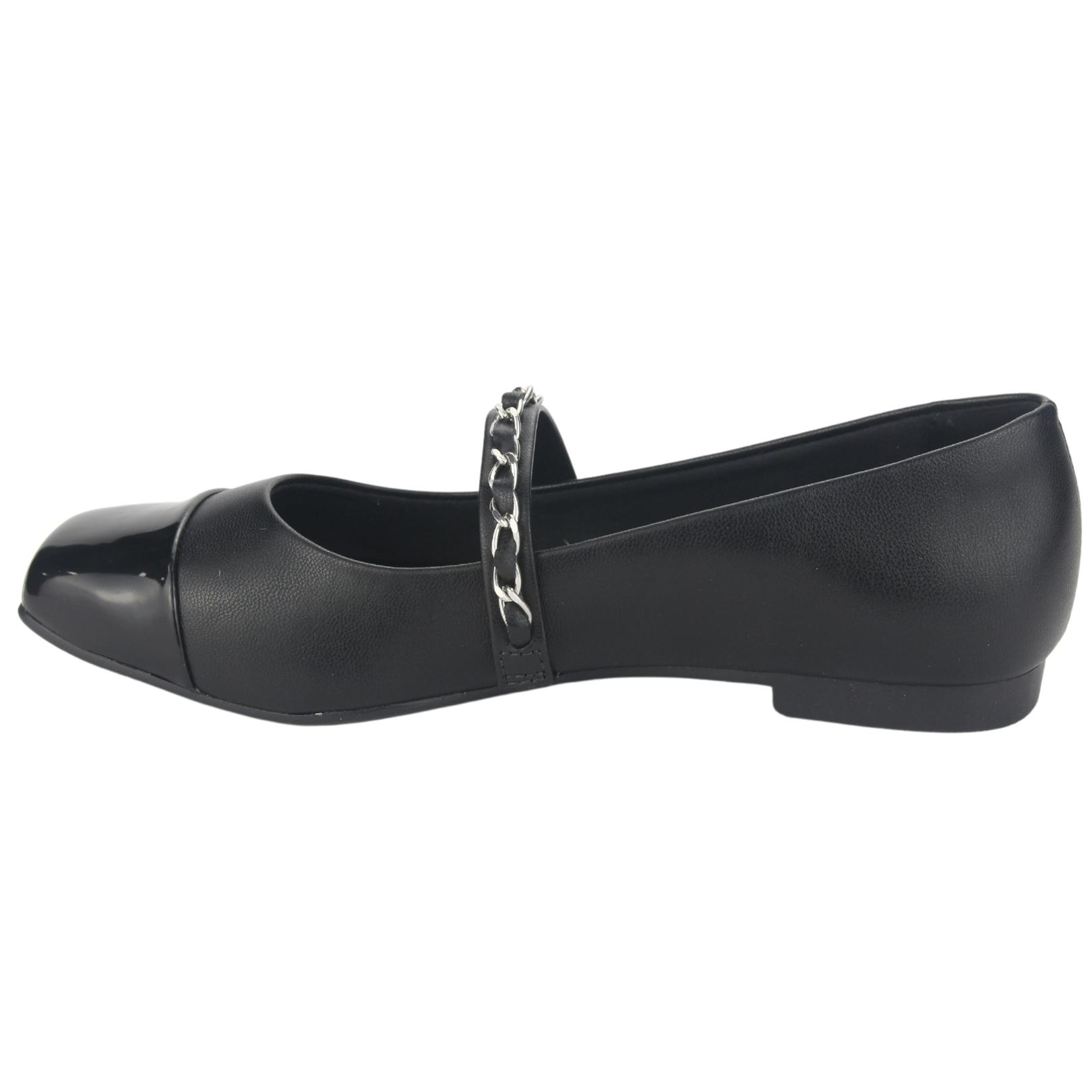 ZAPATOS MUJER VIA MARTE 23-13206 V PRETO CASUAL - 2