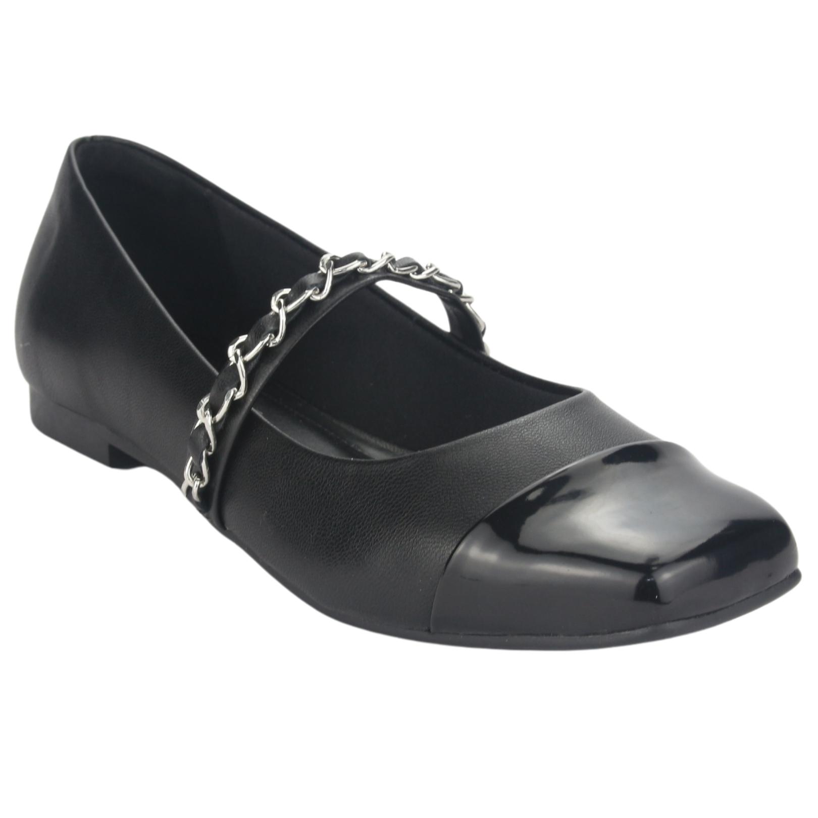 ZAPATOS MUJER VIA MARTE 23-13206 V PRETO CASUAL - 3