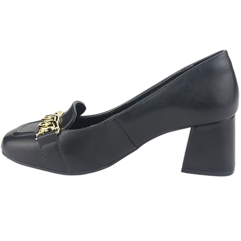 ZAPATO VIA MARTE MUJER 23-16806 N PRETO CASUAL - 2