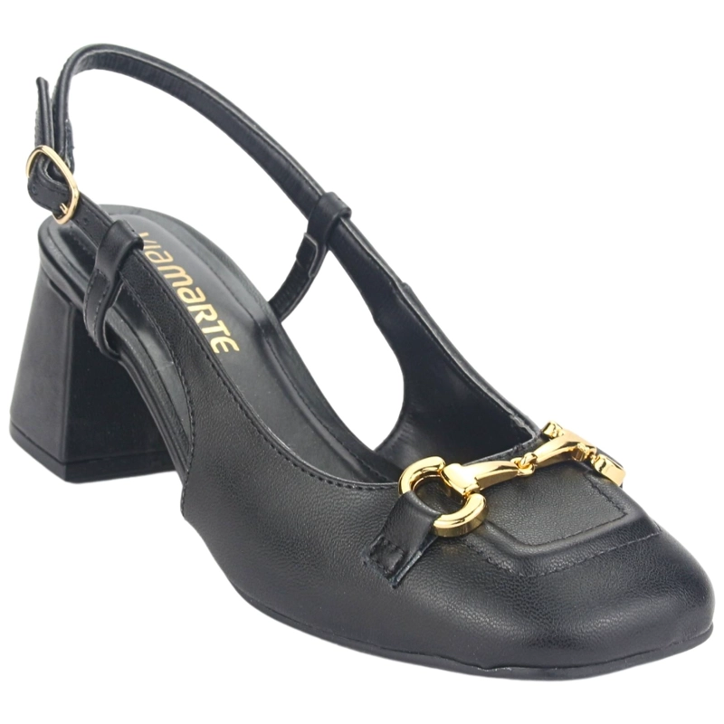 ZAPATO VIA MARTE MUJER 23-16804 N PRETO CASUAL - 3
