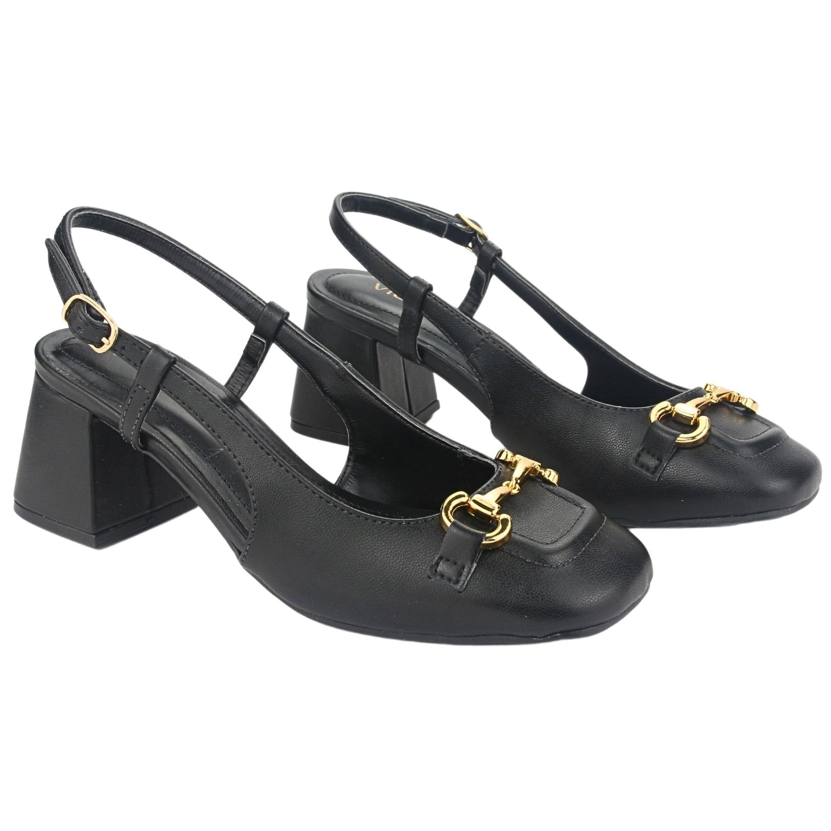 ZAPATO VIA MARTE MUJER 23-16804 N PRETO CASUAL - 4