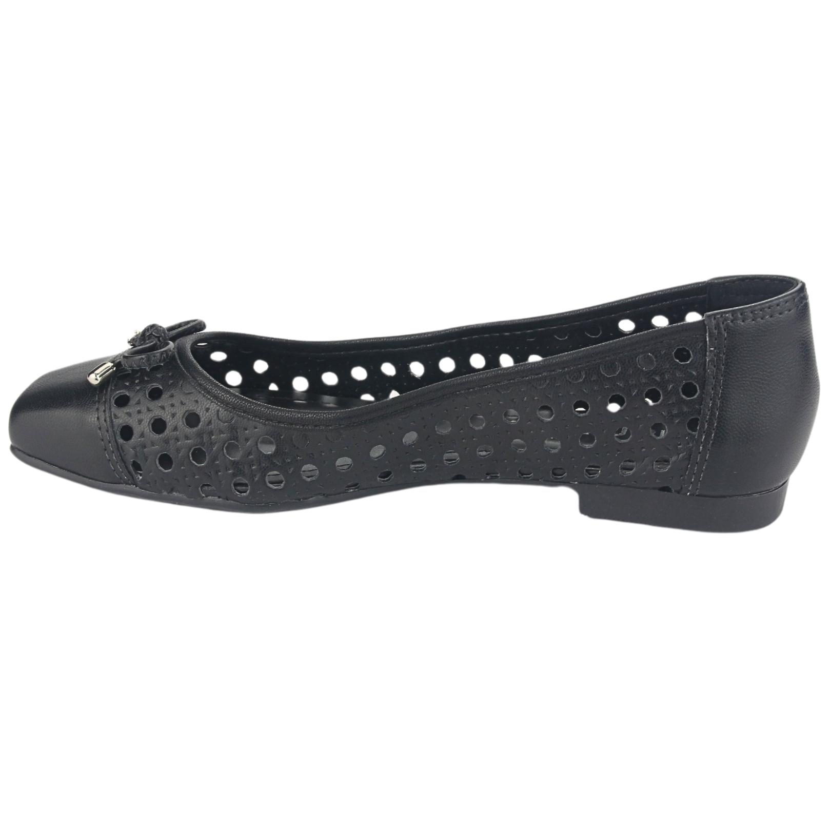 ZAPATOS MUJER VIA MARTE 23-13201 N PRETO CASUAL - 2