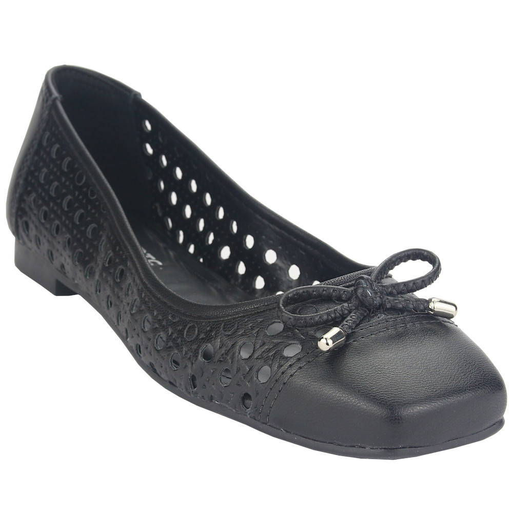 ZAPATOS MUJER VIA MARTE 23-13201 N PRETO CASUAL - 4