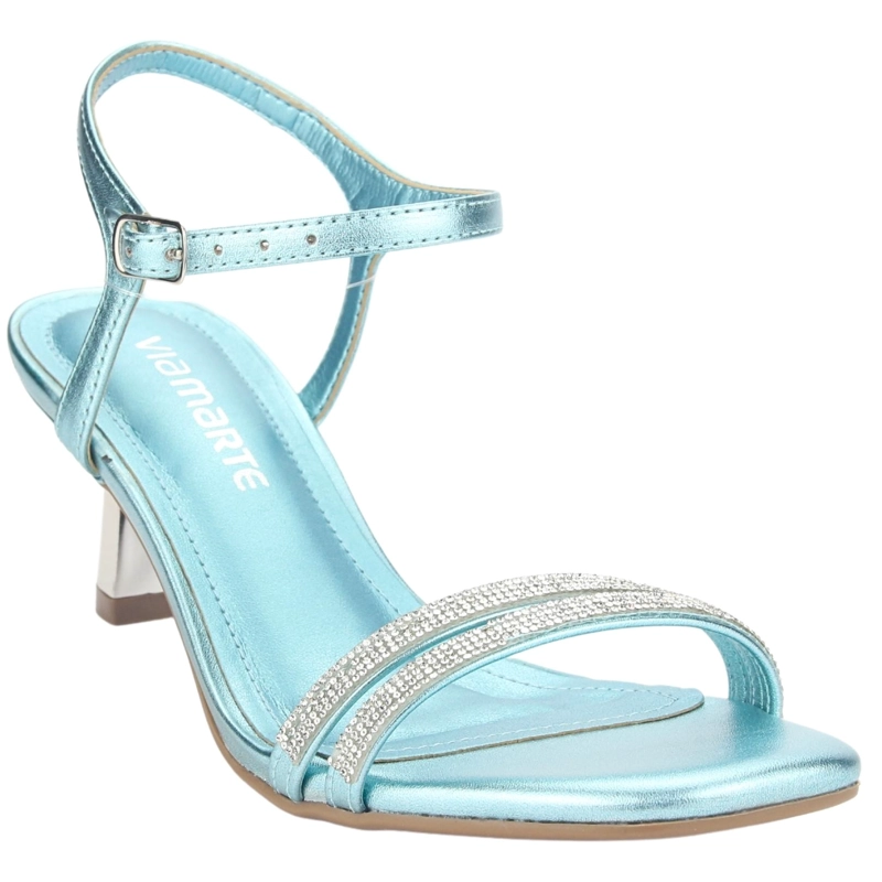 SANDALIAS MUJER VIA MARTE 23-18504 MARINE CASUAL - 4