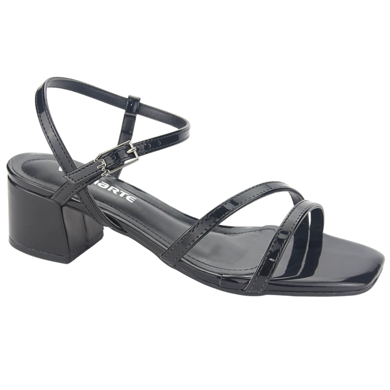 SANDALIAS MUJER VIA MARTE 23-9801 V PRETO CASUAL - 1