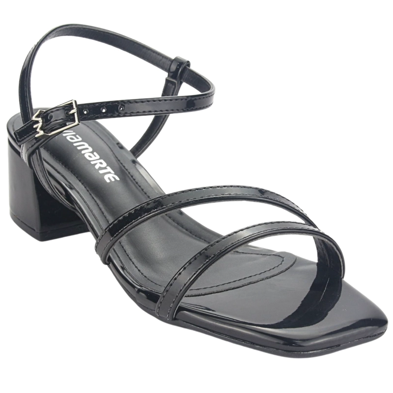 SANDALIAS MUJER VIA MARTE 23-9801 V PRETO CASUAL - 3