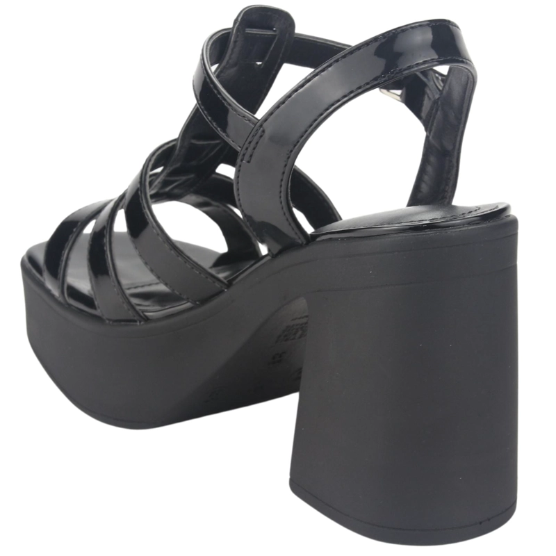 SANDALIAS MUJER VIA MARTE 23-11104 V PRETO CASUAL - 4