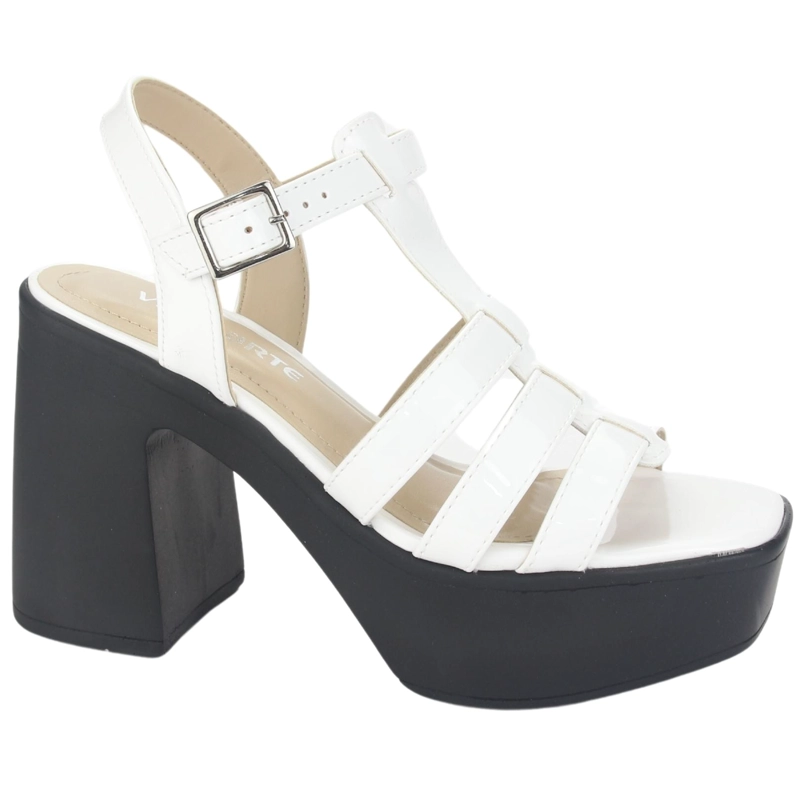 SANDALIAS MUJER VIA MARTE 23-11104 V BRANCO CASUAL - 1