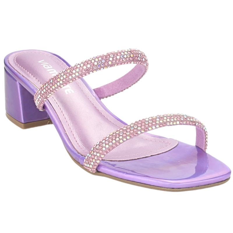 SANDALIAS MUJER VIA MARTE 23-9810 ROSA CASUAL - 3