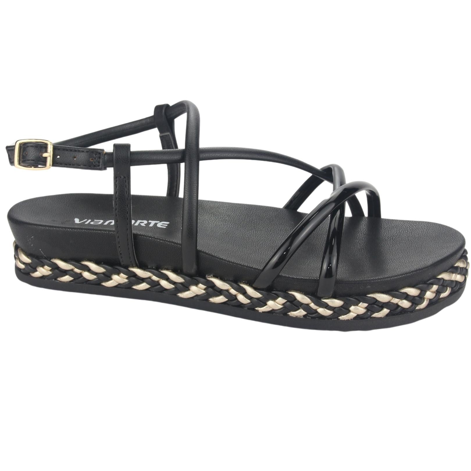 VIA MARTE SANDALIAS MUJER VIA MARTE 23-10408 V PRETO CASUAL