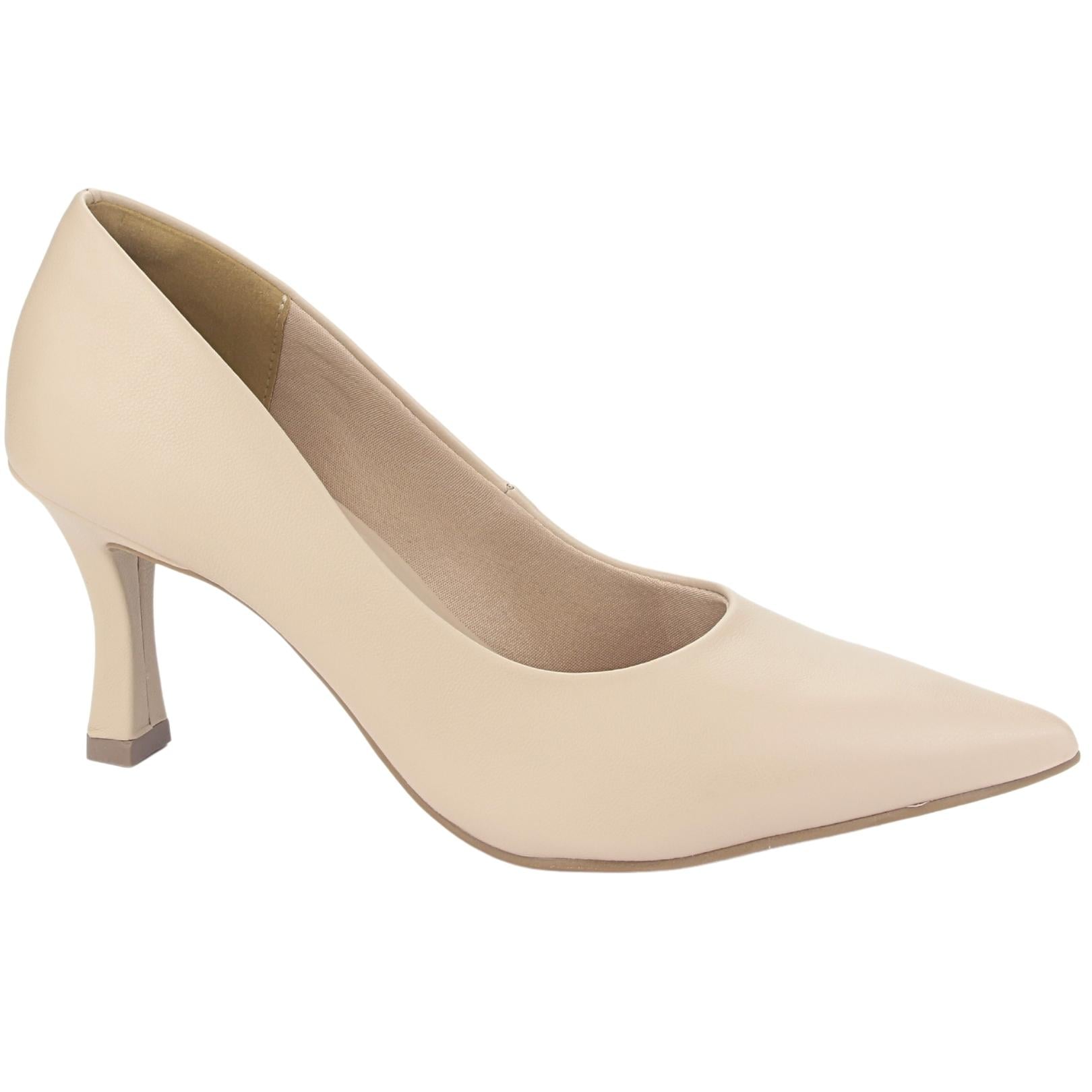 ZAPATO VIA MARTE MUJER 23-15707 N CREME CASUAL - 1