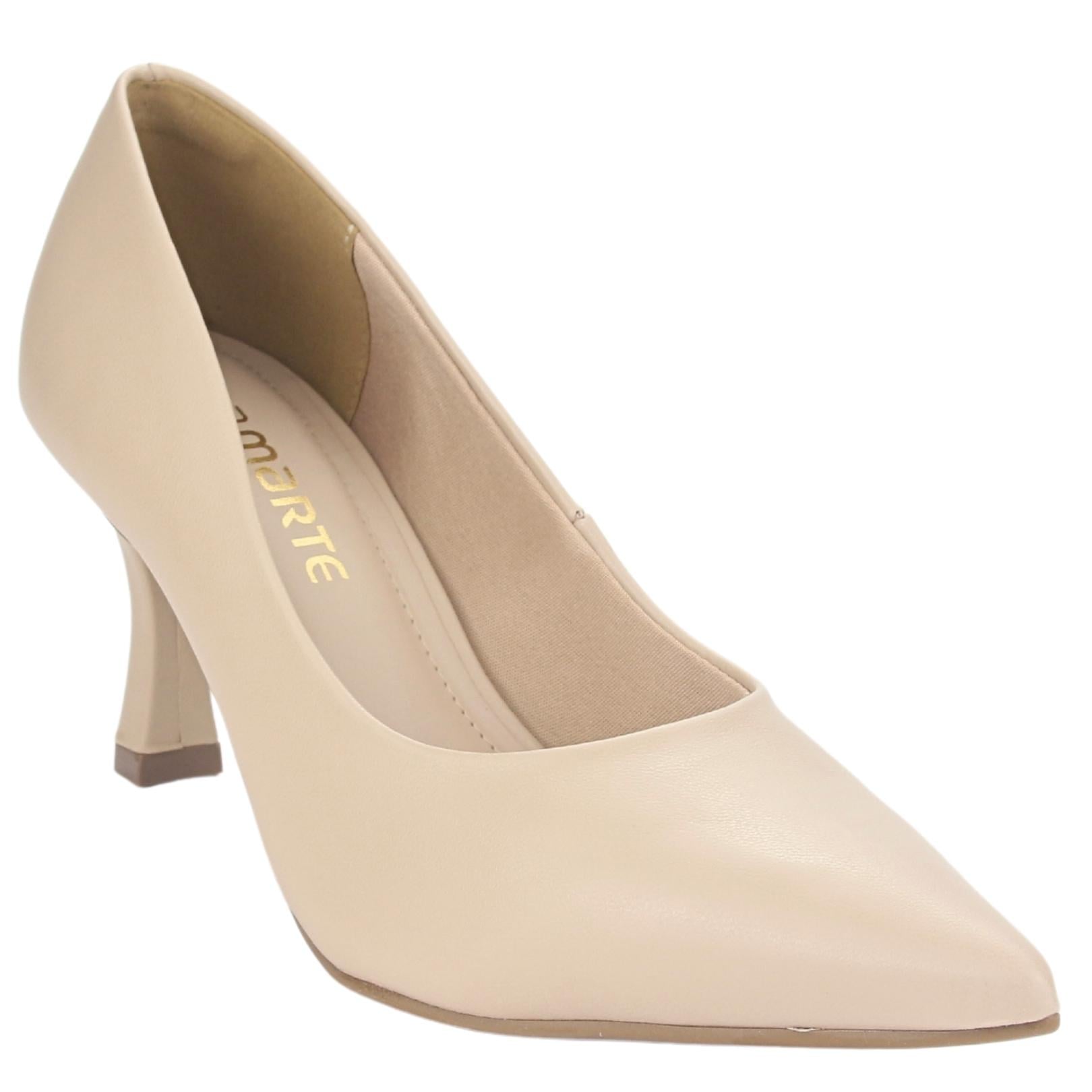 ZAPATO VIA MARTE MUJER 23-15707 N CREME CASUAL - 3