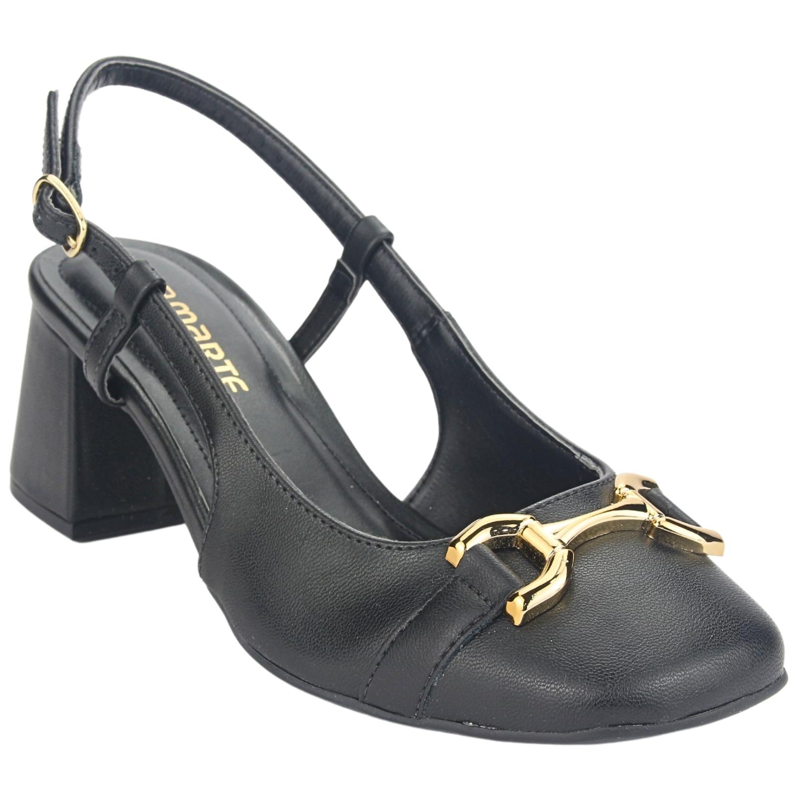 ZAPATO VIA MARTE MUJER 23-16805 N PRETO CASUAL - 3