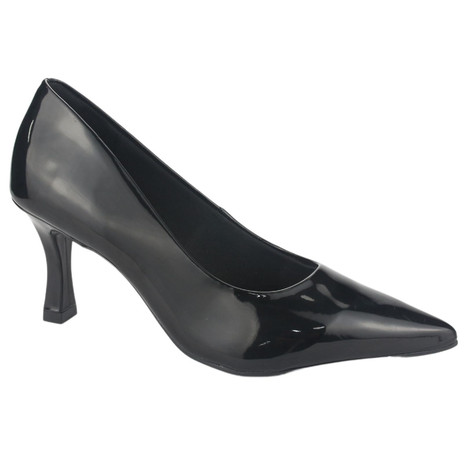 ZAPATO VIA MARTE MUJER 23-15707 V PRETO CASUAL - 1