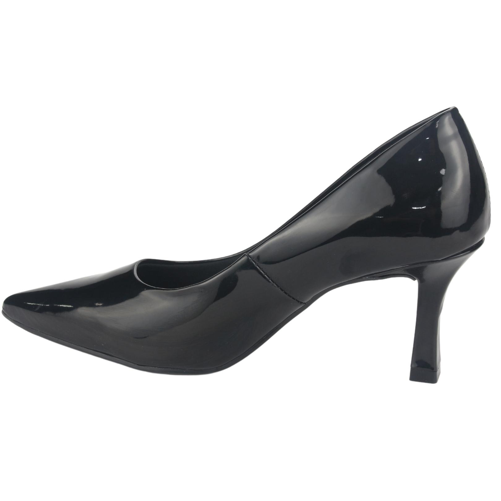 ZAPATO VIA MARTE MUJER 23-15707 V PRETO CASUAL - 2
