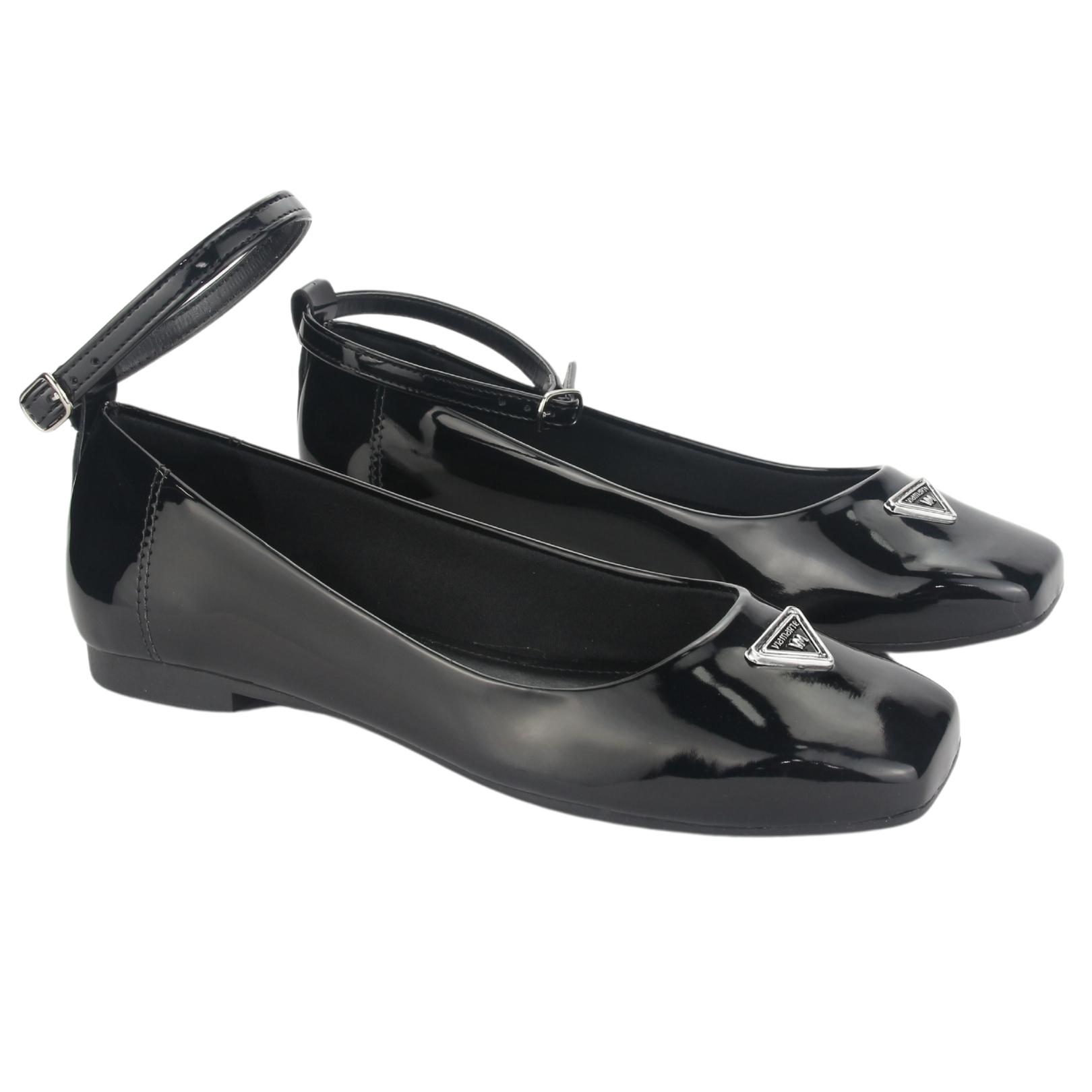 ZAPATOS MUJER VIA MARTE 23-13202 V PRETO CASUAL - 3