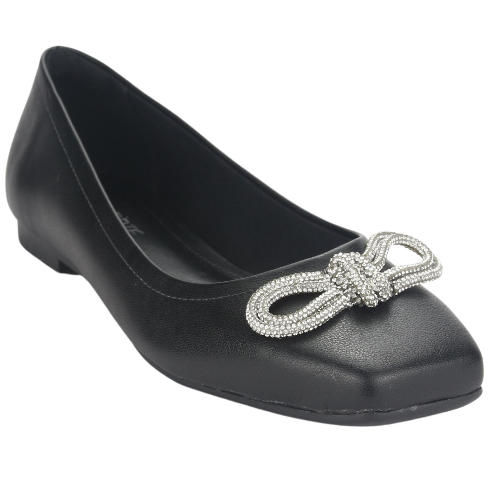 ZAPATOS MUJER VIA MARTE 23-13205 N PRETO CASUAL - 3