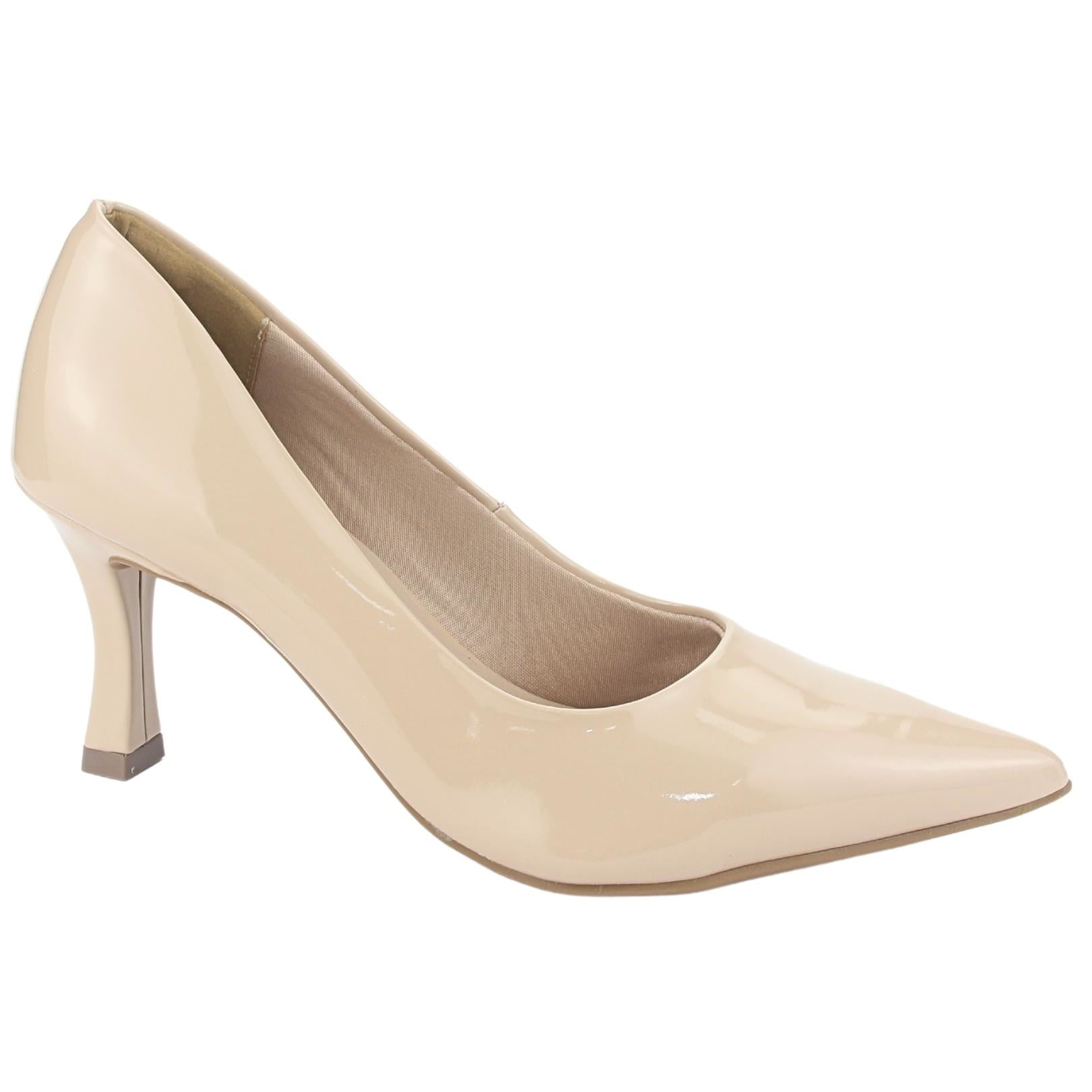 ZAPATO VIA MARTE MUJER 23-15707 V CREME CASUAL - 1