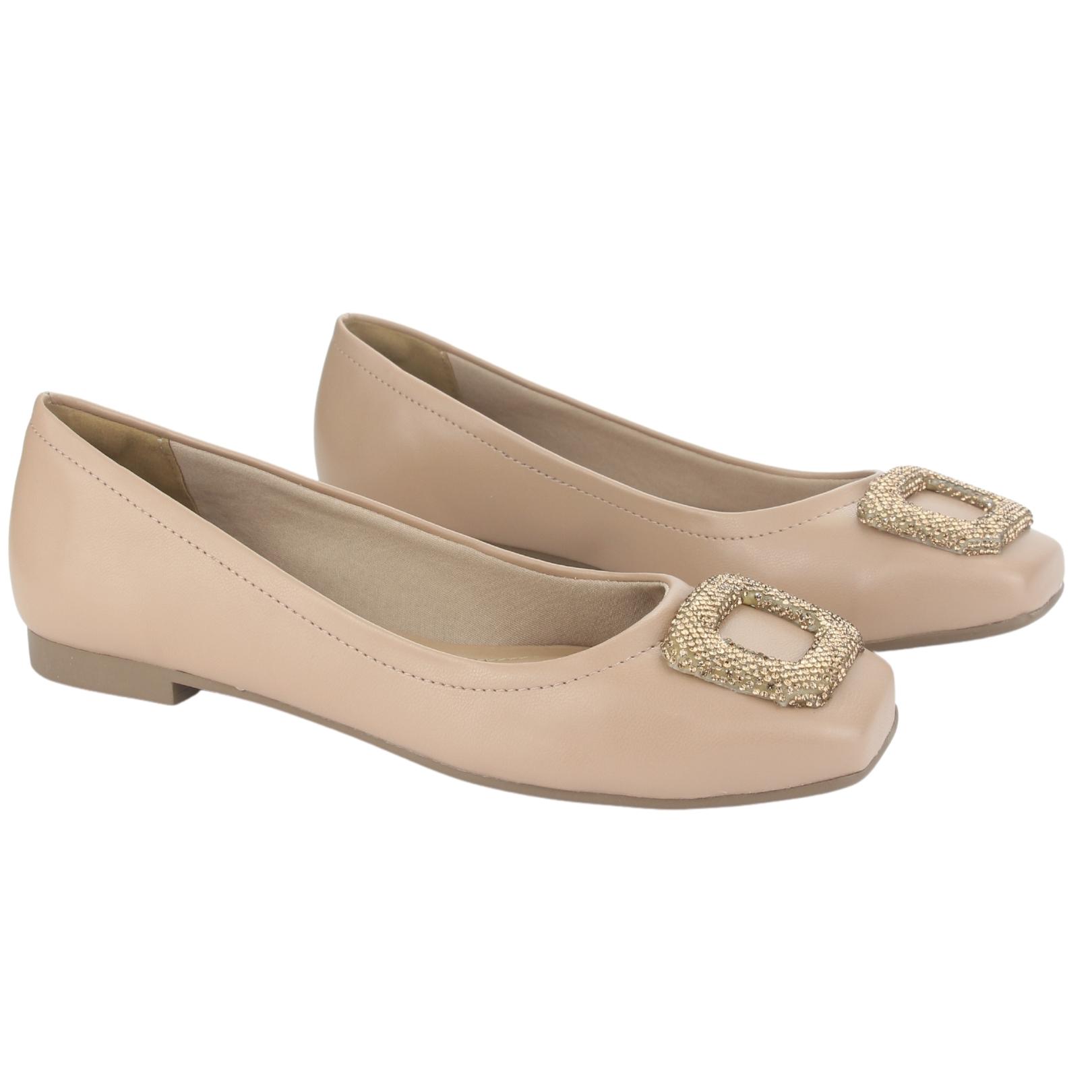 ZAPATOS MUJER VIA MARTE 23-13204 FRAPUCCINO CASUAL - 4