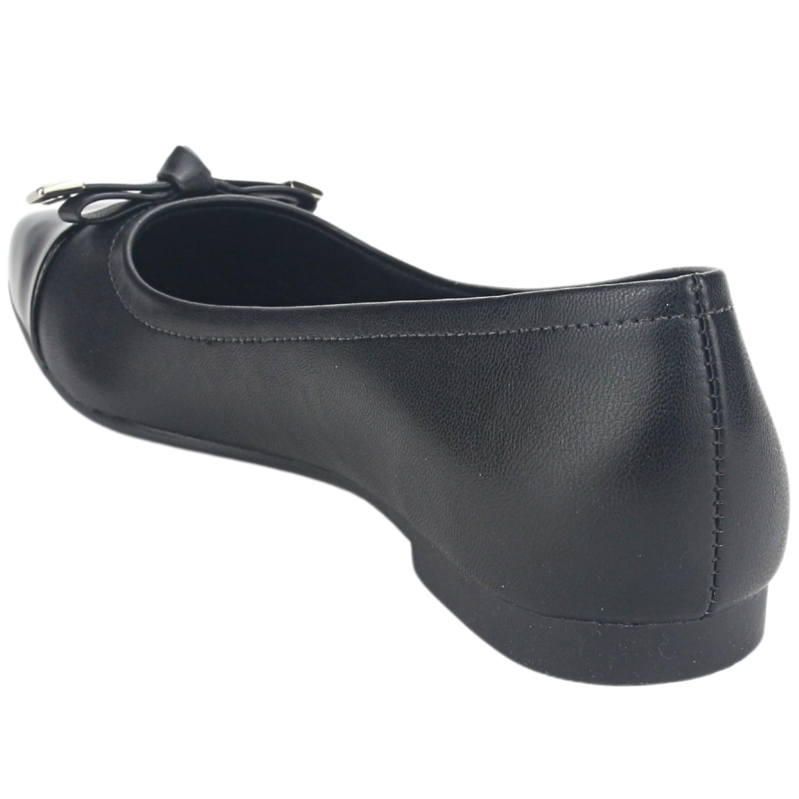 ZAPATOS MUJER VIA MARTE 23-13207 V PRETO CASUAL - 4