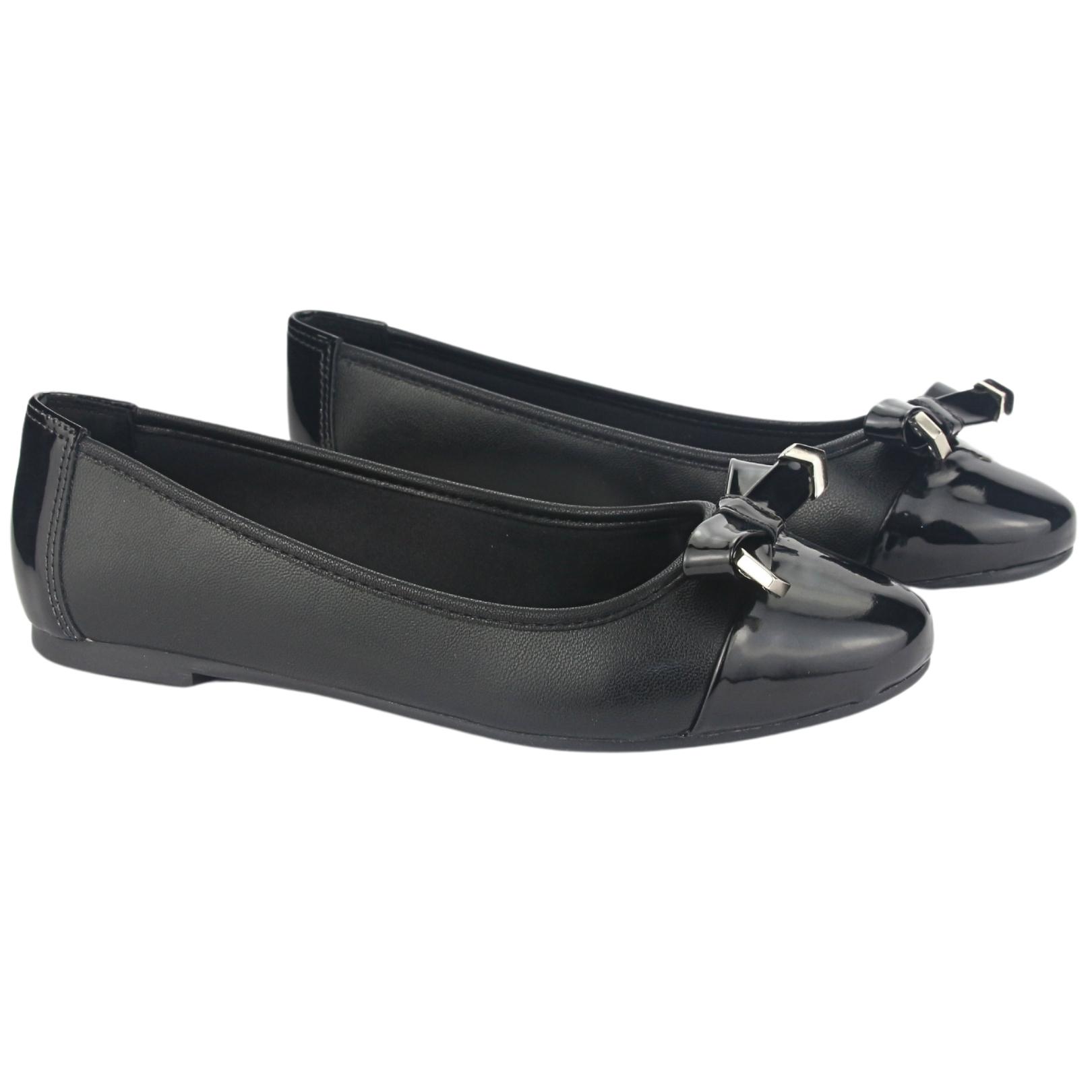 ZAPATOS MUJER VIA MARTE 23-13207 V PRETO 23-13007 V PRETO CASUAL - 3