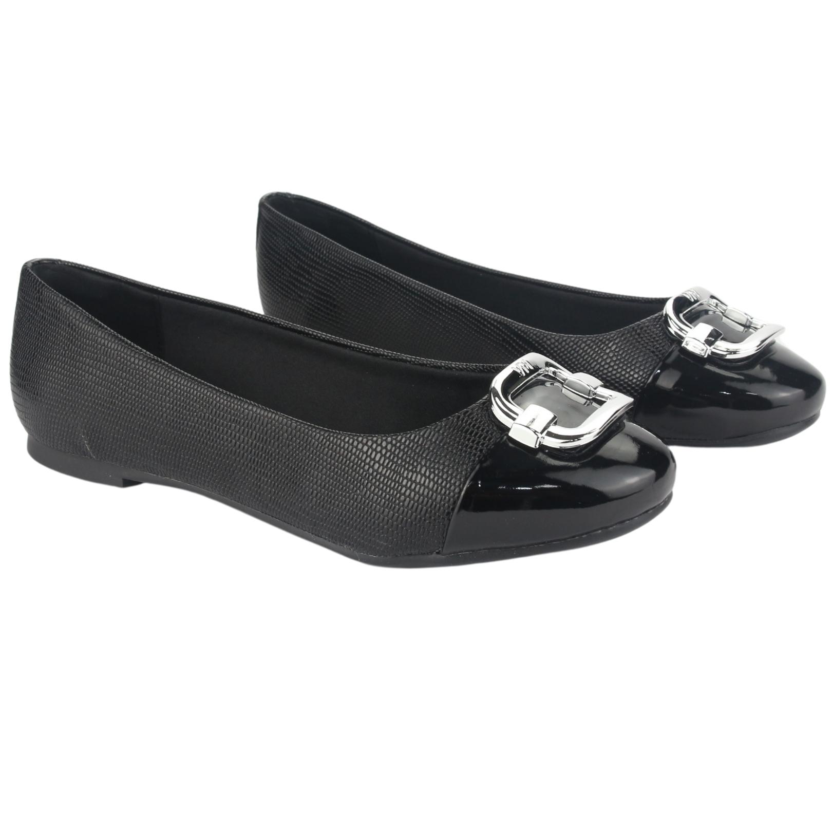 ZAPATOS MUJER VIA MARTE 23-13006 V PRETO CASUAL - 4