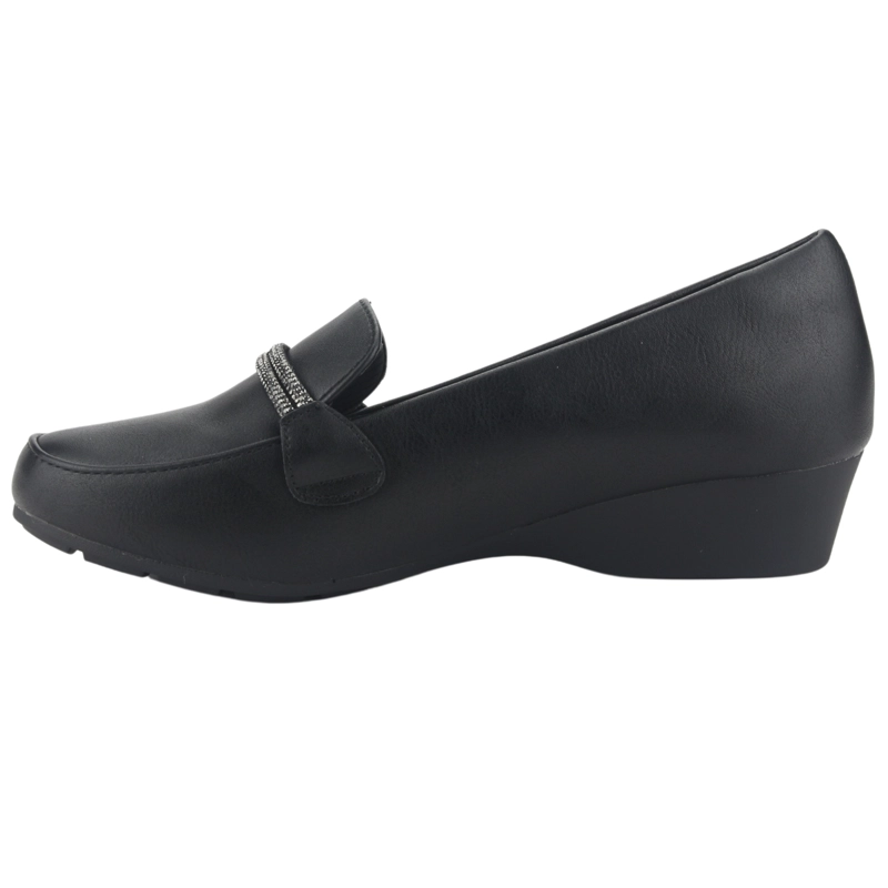 MOCASIN CHALADA MUJER DANA-6 N NEGRO CASUAL - 2