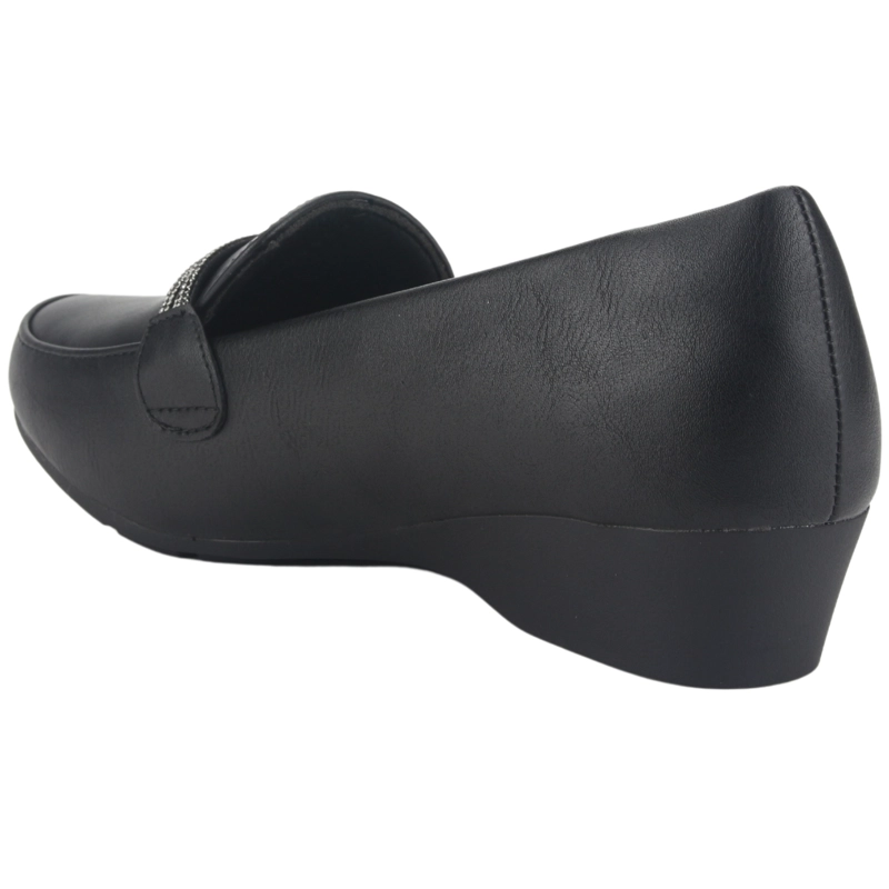 MOCASIN CHALADA MUJER DANA-6 N NEGRO CASUAL - 4