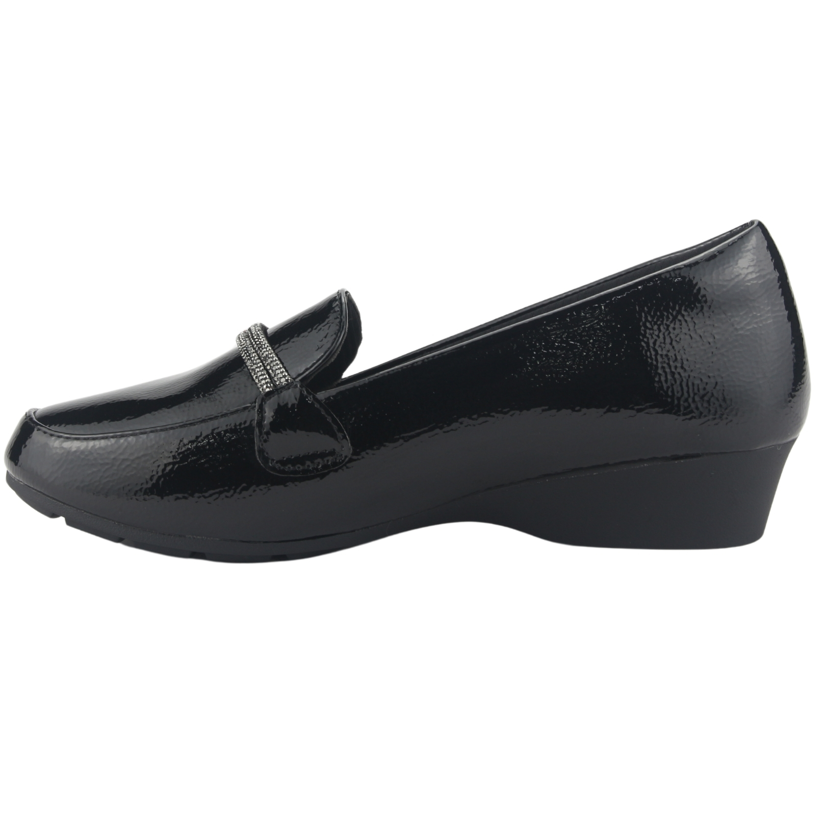 MOCASIN CHALADA MUJER DANA-6 V NEGRO CASUAL - 2