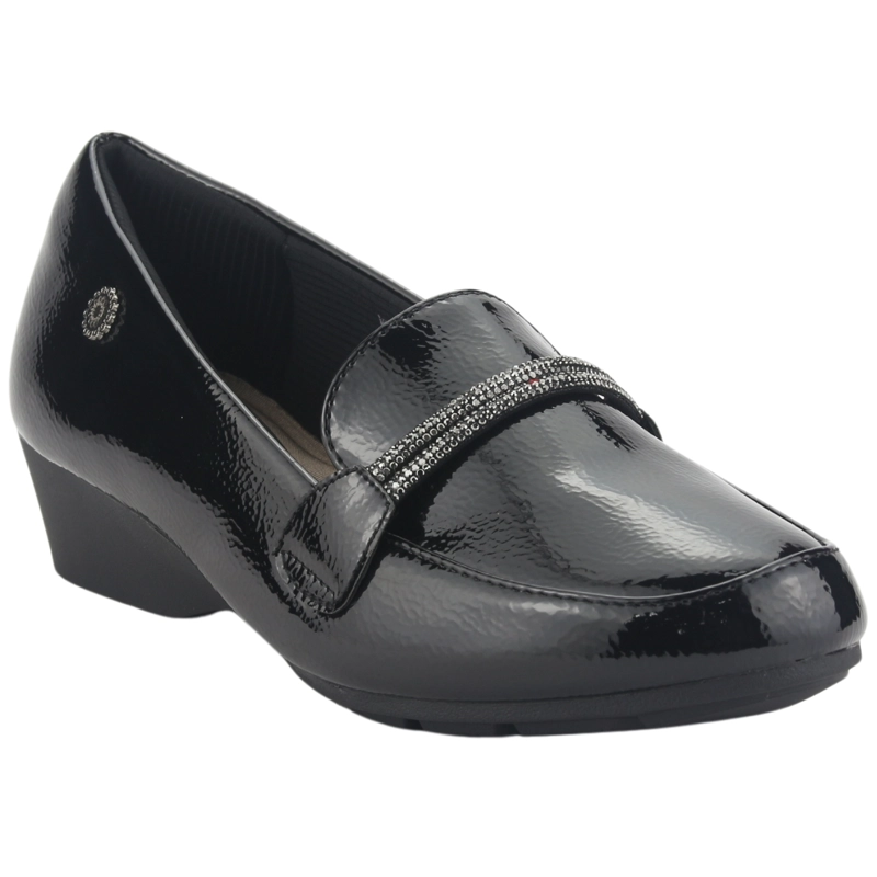 MOCASIN CHALADA MUJER DANA-6 V NEGRO CASUAL - 3