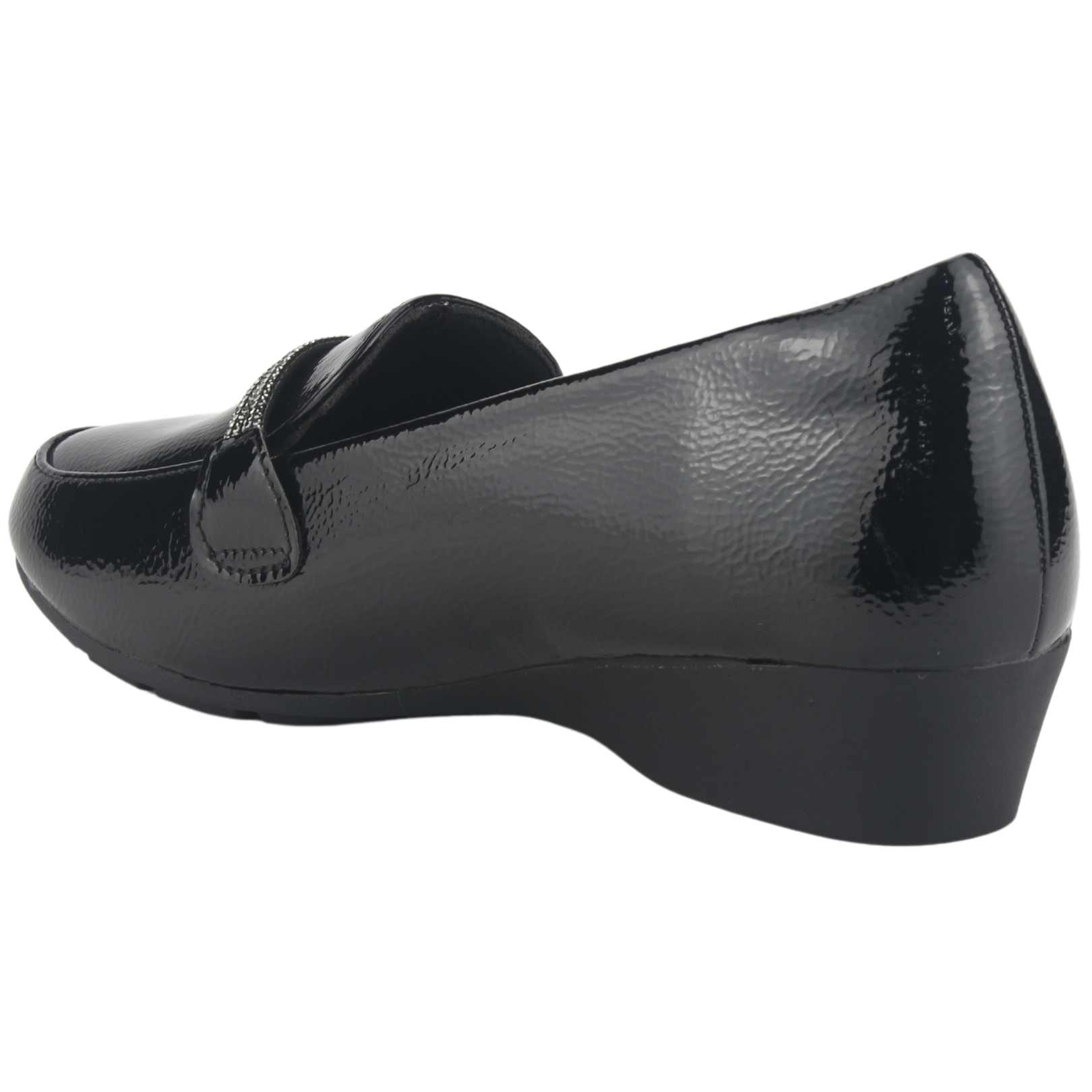 MOCASIN CHALADA MUJER DANA-6 V NEGRO CASUAL - 4