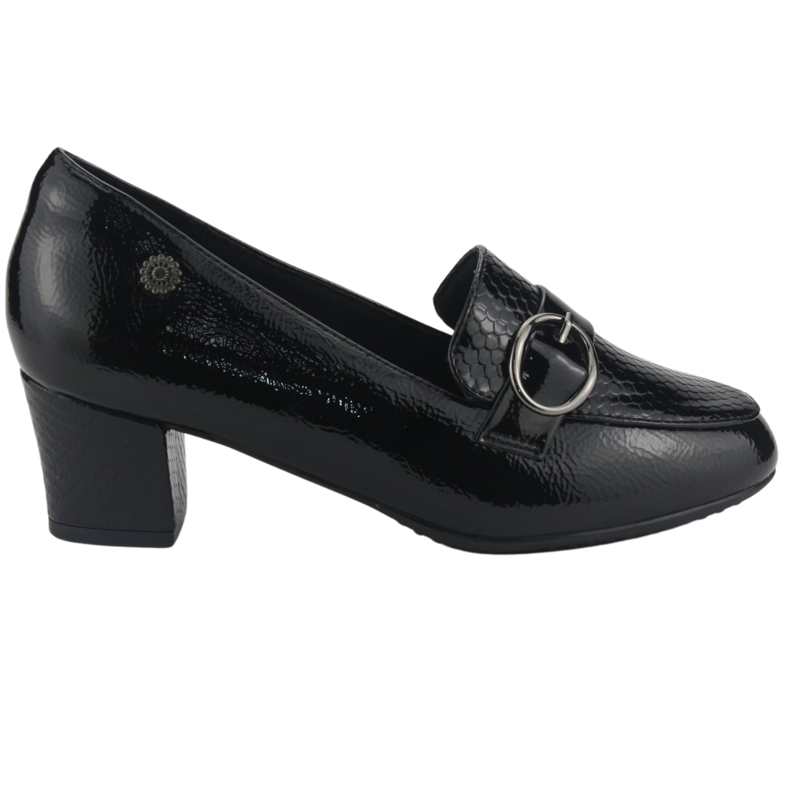 ZAPATO CHALADA MUJER FLEXI-46 NEGRO CASUAL - 1