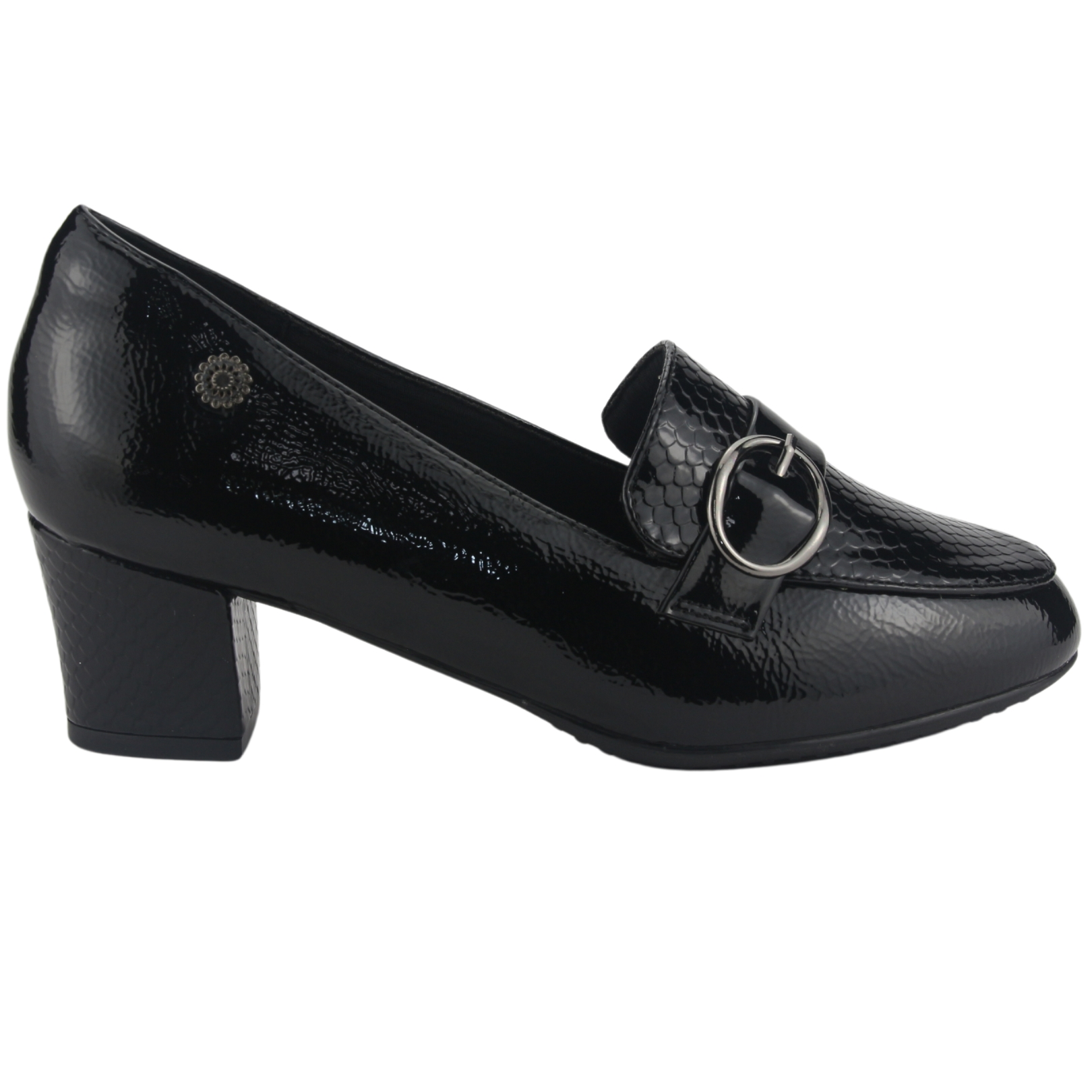 ZAPATO CHALADA MUJER FLEXI-46 NEGRO CASUAL - 1