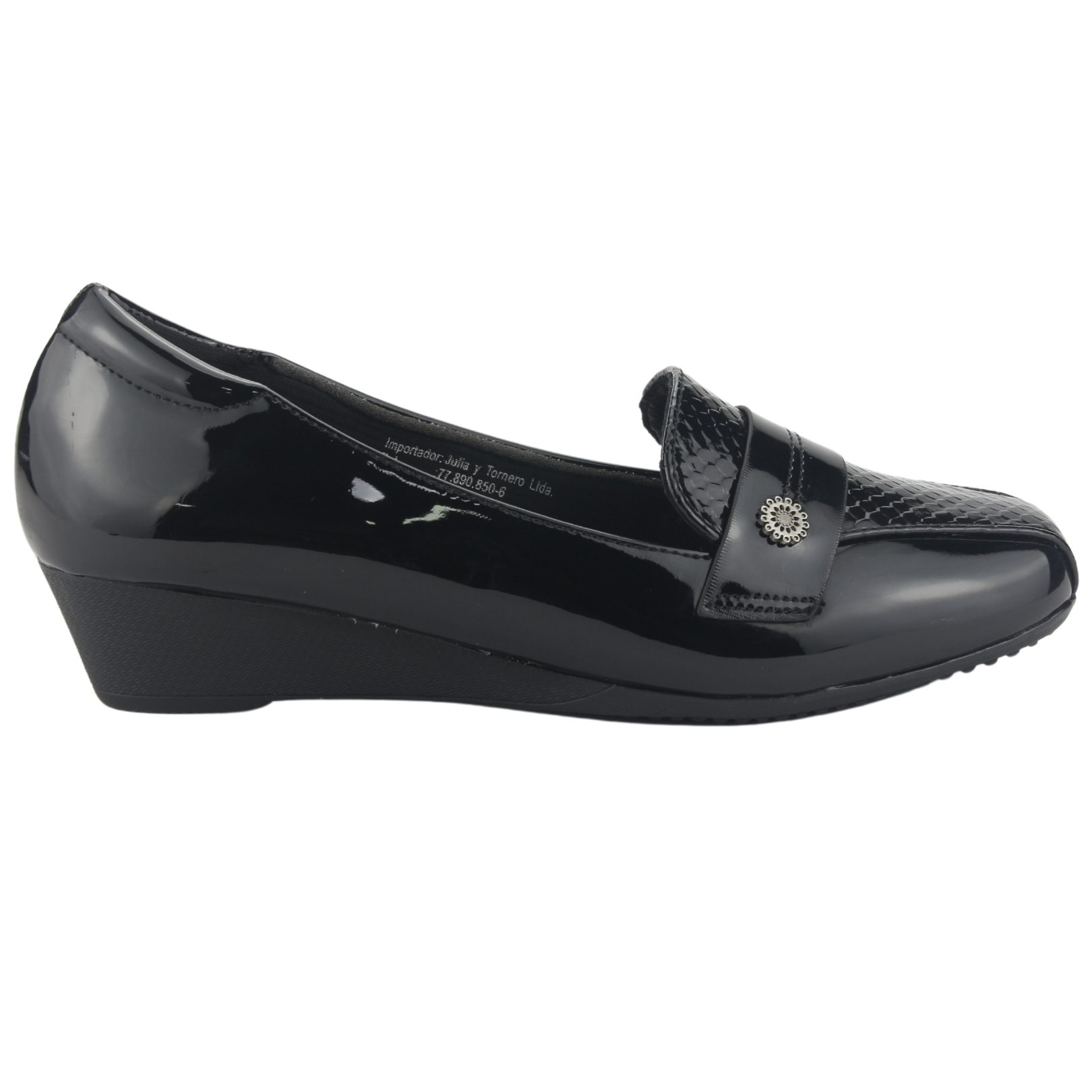 ZAPATO CHALADA MUJER COLES-5 NEGRO CASUAL - 1