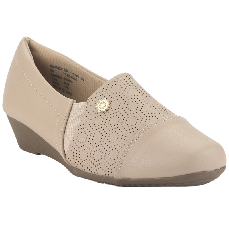 ZAPATO CHALADA MUJER COLES-4 NUDE CASUAL - 3
