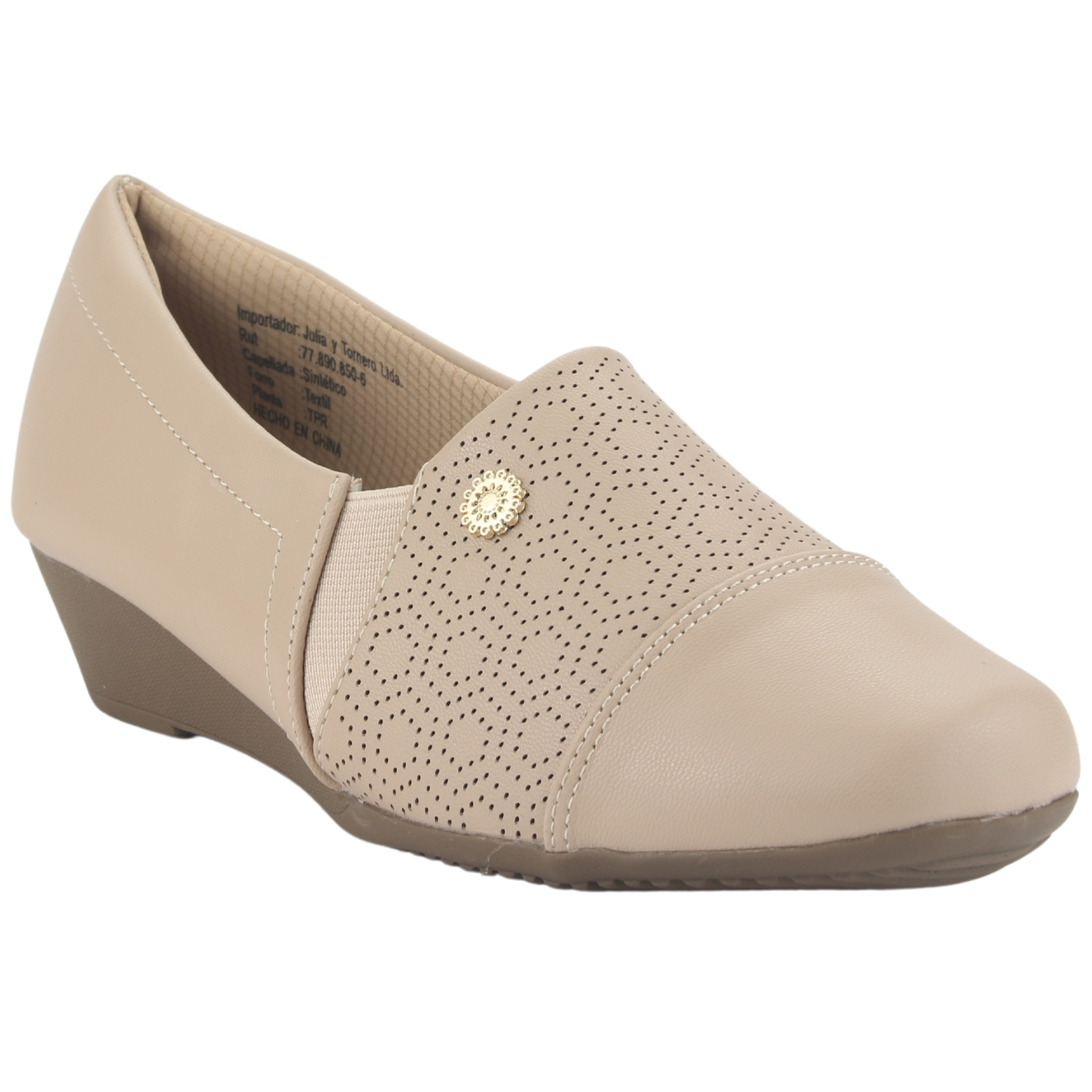 ZAPATO CHALADA MUJER COLES-4 NUDE CASUAL - 3