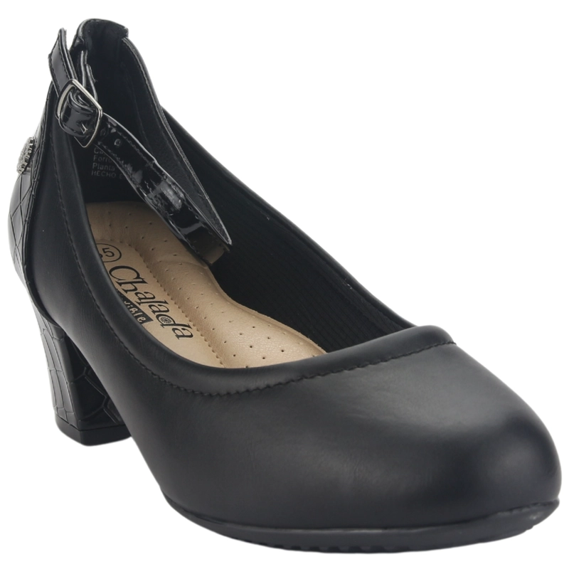 ZAPATO CHALADA MUJER FLEXI-27 NEGRO CASUAL - 3