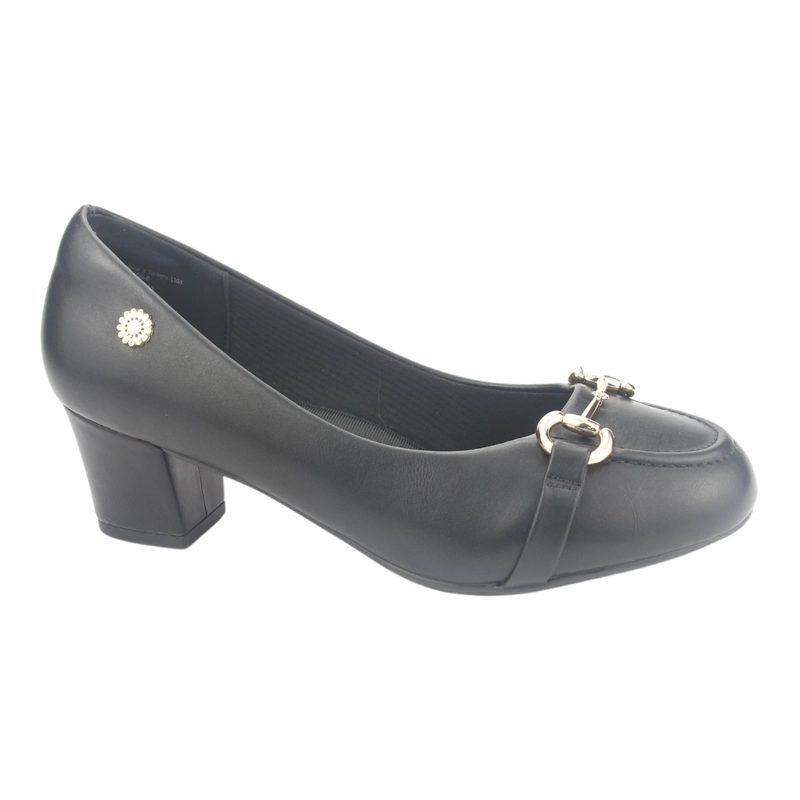 ZAPATO CHALADA MUJER FLEXI-47 NEGRO CASUAL - 1